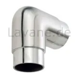 Edelstahl Rohrwinkel 90 fr Edelstahlrohr 42,4 mm