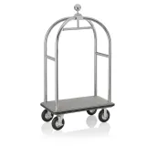 DRIFT - Gep�ckwagen - Luggage Trolley - Edelstahl/grau