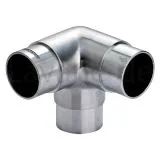 Edelstahl Rohrverbinder 3x90 fr Edelstahlrohr 33,7 mm