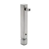 Edelstahl Endst�tze Glasmontage 8 x 8 mm