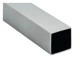 Edelstahl matt Vierkant Rohr 40x40mm - 3 x 200 cm