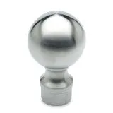 Edelstahl Design Zier Endkugel Rohr 38,1 mm