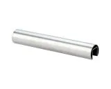 Edelstahl V2A Nutrohr � 42,4 mm - Zuschnitt nach Wunsch