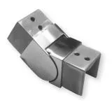 Nutrohr 40x40 mm Gelenkbogen Au�enecke Edelstahl