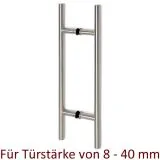 Edelstahl T�rgriff Modell 475303 - Griff �25mm - Griffl�nge 50cm