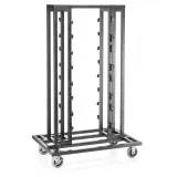 Transportwagen f�r 16 Pfosten �60mm und 20 Taue