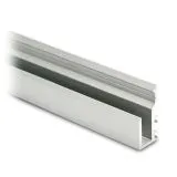 Spiegelschiene Aluminium 35x14mm - Zuschnitt