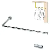 Edelstahl Design Garderobe Modell 20731 - 25,4 mm