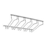 Edelstahl Design Glserhalter 5-fach - 450 mm