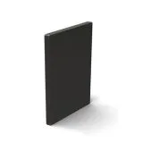 Endkappe - 40x25x40 - ABS Schwarz - 10 St�ck