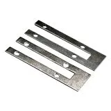 Endkappen Serie 107 - 1 Paar Edelstahleffekt Glas 12-12.76mm