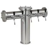 Edelstahl Schanksule Modell 4200 - 5 ltg -  129 mm/101.6 mm