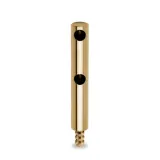 Messing matt Design MiniRail Endst�tze 11656 f�r Stab 6mm
