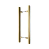 Messing matt Design Trgriff 475303 - Griff 25.4mm - Grifflnge 70cm