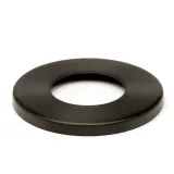 Anthrazit Design Rohr 38,1 mm Abdeckkappe Flansch