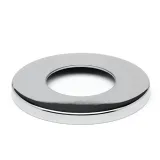 Chrom Design Rohr 38,1 mm Abdeckkappe Flansch