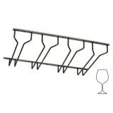 Anthrazit Design Gl�serhalter 4-fach - 300 mm