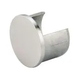 Edelstahl Endkappe flach fr Nutrohr  48,3 mm