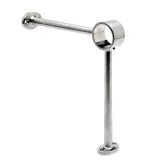 Edelstahl Design Fu�laufhalter Rohr 38,1 mm 20-0104