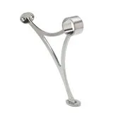 Edelstahl Design Fu�laufst�tze Rohr 50,8 mm 20-0101