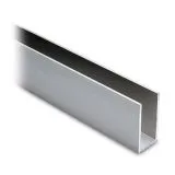 Alu U-Profil 40x20x40mm silber matt eloxiert - ganze L�nge 200 cm