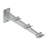 Edelstahl Tablettrutschentr�ger f�r Rohr 25,4 mm 325 mm