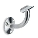 Edelstahl Design Handlaufst�tze Rohr 50,8 mm Schraubmontage