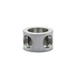 Edelstahl Design Adapter f�r Eckst�tze 90� Stab �10mm