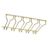 Messing Design Gl�serhalter 5-fach - 450 mm