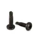 Anthrazit Design Blechschraube - 50 St�ck
