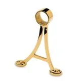 Messing Design Fulauftrger Rohr 50,8 mm 20-0103