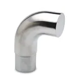 Edelstahl Endstck lang - fr Edelstahlrohr 38,1 mm