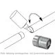 Messing matt Design Rohr 50.8mm - ganze L�nge 200 cm