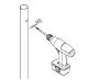 Messing Design Rohradapter f�r Rohr 38,1 mm