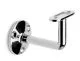 Chrom Design Handlaufsttze glatt & Rohr Schraubmontage
