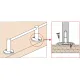 Chrom Design MiniRail Mittelst�tze 11561 f�r Stab 10mm