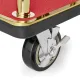 UNITY - Gepckwagen - Luggage Trolley - Titanium-Gold/Rot