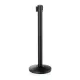 Abgrenzungsst�nder schwarz - ECO-L Gurtband SCHWARZ 2m