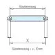 Hustenschutz Pfosten 20-190-38 mitte - Rohr � 38.1 mm - Anthrazit Design