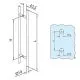 Chrom Design T�rgriff 475303 - Griff �19mm - Griffl�nge 50cm