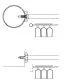 Edelstahl Design Gläserhalter 6-fach - 300 mm