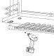 Edelstahl Design Gläserhalter 6-fach - 300 mm