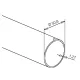 Messing Design Rohr 50,8mm - Zuschnitt nach Wunsch