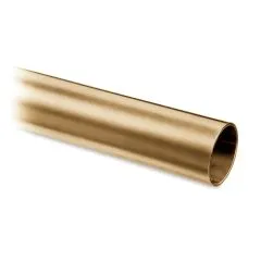 Messing matt Design Rohr 25.4mm - Zuschnitt nach Wunsch