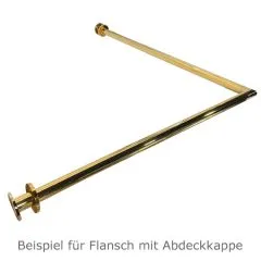 Messing Design Garderobe Modell 20733 - 25,4 mm