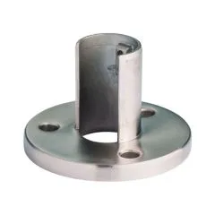 Edelstahl Boden -& Wandanker fr Nutrohr  42,4 mm
