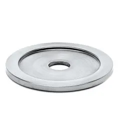 Chrom Design Rohr 19 mm Rosette