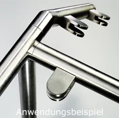 Edelstahl Rohr  38.1mm - ganze Lnge 200 cm