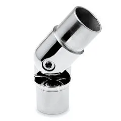 Chrom Design Rohrverbinder variabel fr Rohr 38,1 mm