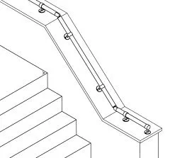 Chrom Design Rohrverbinder variabel fr Rohr 38,1 mm